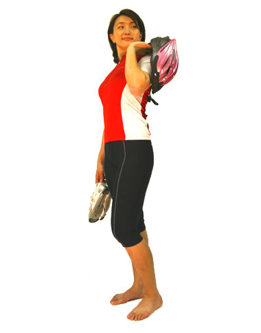 ルイガノスポーツウェア 春のサイクリングに！アクティブな女性